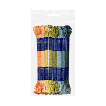 Нитки для вышивания Gamma набор мулине VM- 08 100% вискоза 8 x 8 м №07 Эпоха модерна