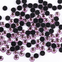 Страз клеевой " Zlatka" RS/ 144 SS10 2. 7 - 2. 9 мм акрил 144 шт в пакете с еврослотом 022 св. сиреневый ( lt. amethyst) 