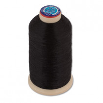 Мононить &quot; Gamma&quot; MF- 03 0. 13 мм 100% нейлон черный 4570 м на пл. конусе