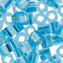 Бисер Япония "TOHO" CUBE 4 мм 5 г №0023 св.голубой