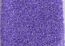 Бисер Япония MIYUKI Seed Beads 15/0 5г 1654 окрашенный фиолетовый полуматовый серебряная линия внутри