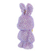 Кристальная ( алмазная) мозаика  " ФРЕЯ" ALVF- 002 брелок " Сиреневый зайка" 4 х 8 см
