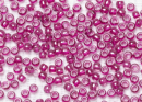 Бисер Япония круглый 11/0 10г 0356 светлый аметист/фуксия, окрашенный изнутри