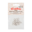 " Zlatka" Набор фурнитуры FMK- F04 12 шт 01 под серебро