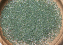 Бисер Япония MIYUKI Seed Beads 15/0 5г 0277 кристалл радужный лаймовая линия внутри