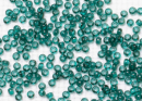 Бисер Чехия круглый 10/0  50г 50710h прозрачный морской волны квадратное отверстие