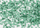 Бисер Япония MIYUKI Seed Beads 15/0 5г 0017 изумрудный серебряная линия внутри